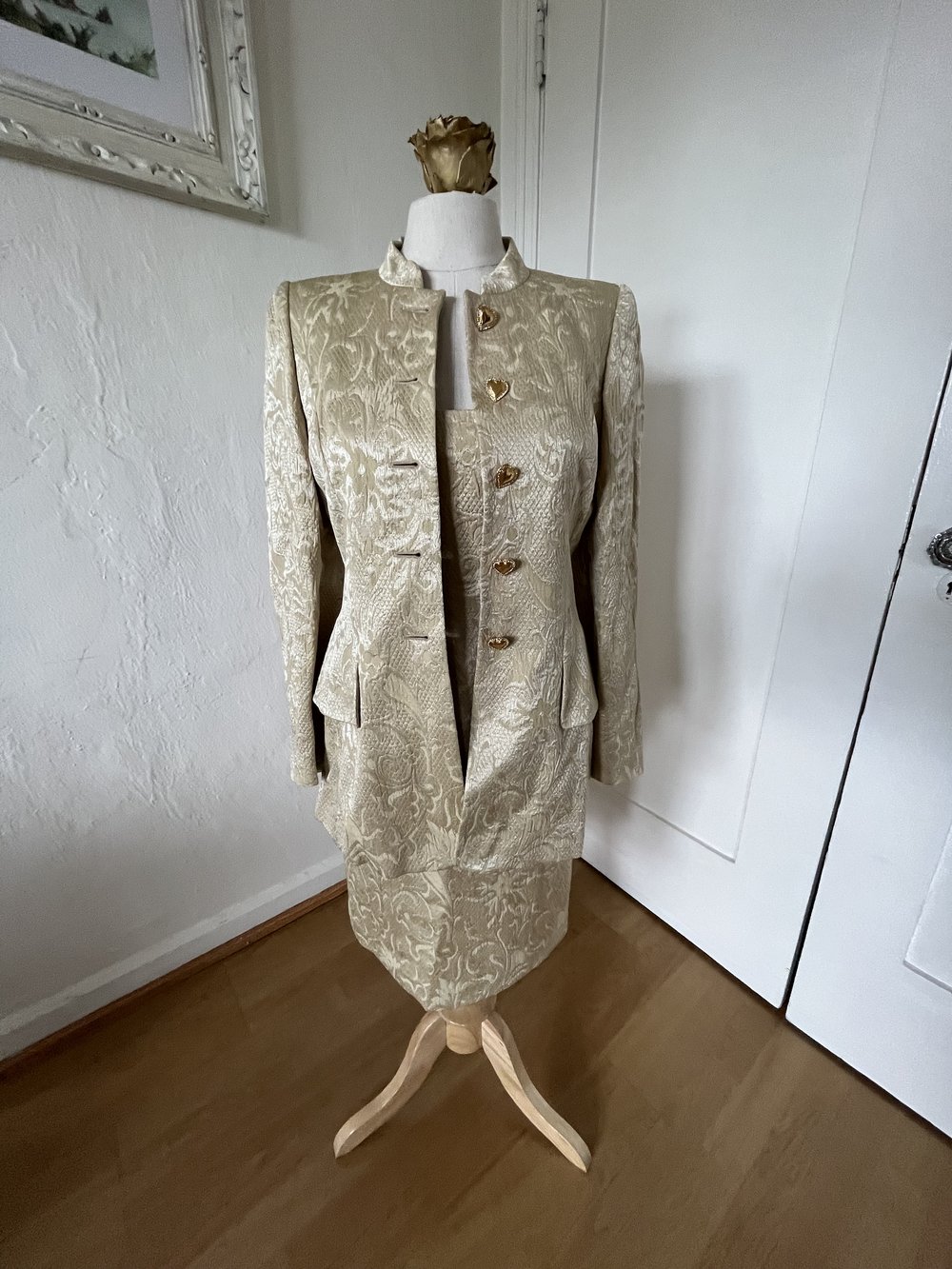 1980's ESCADA Dress Suit