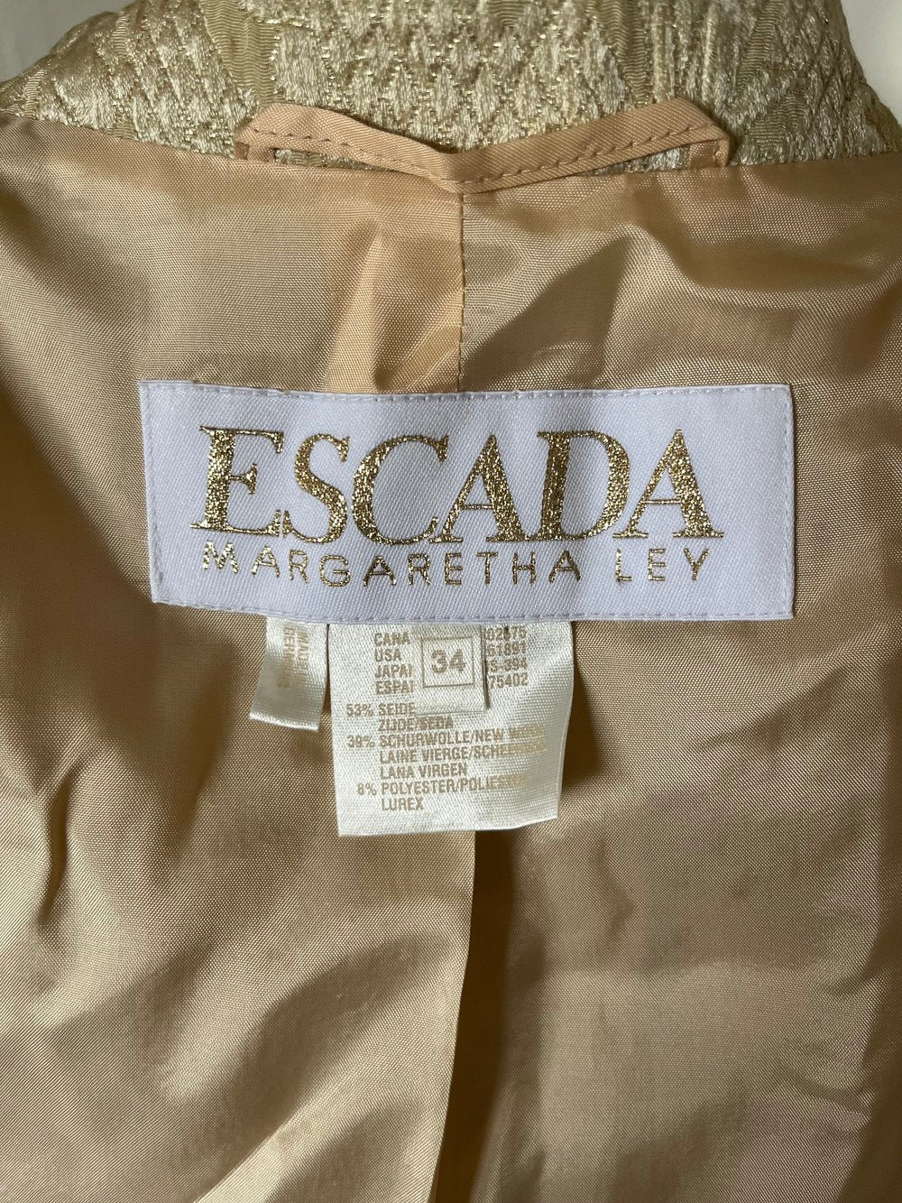 1980's ESCADA Dress Suit