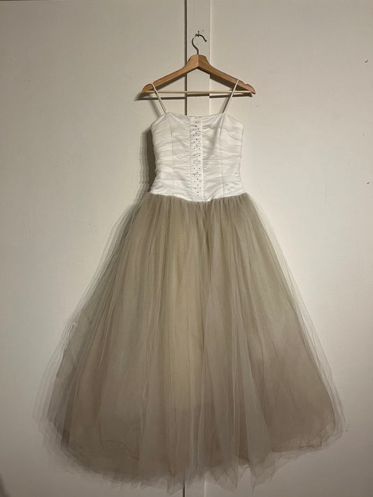 1990's Fiesta Ballerina Ballgown
