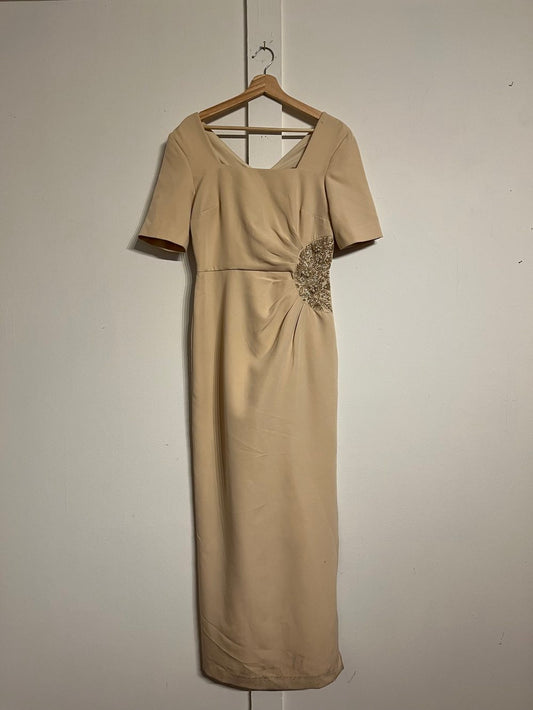 2000's JS Collection dress hanging on hanger