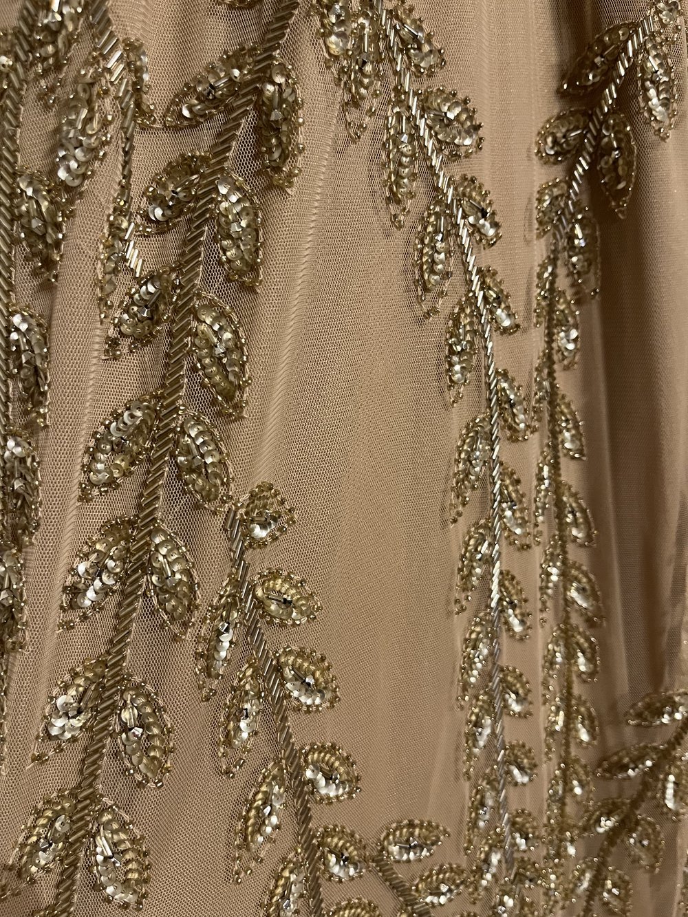 2010's Adrianna Papell Mesh Gown