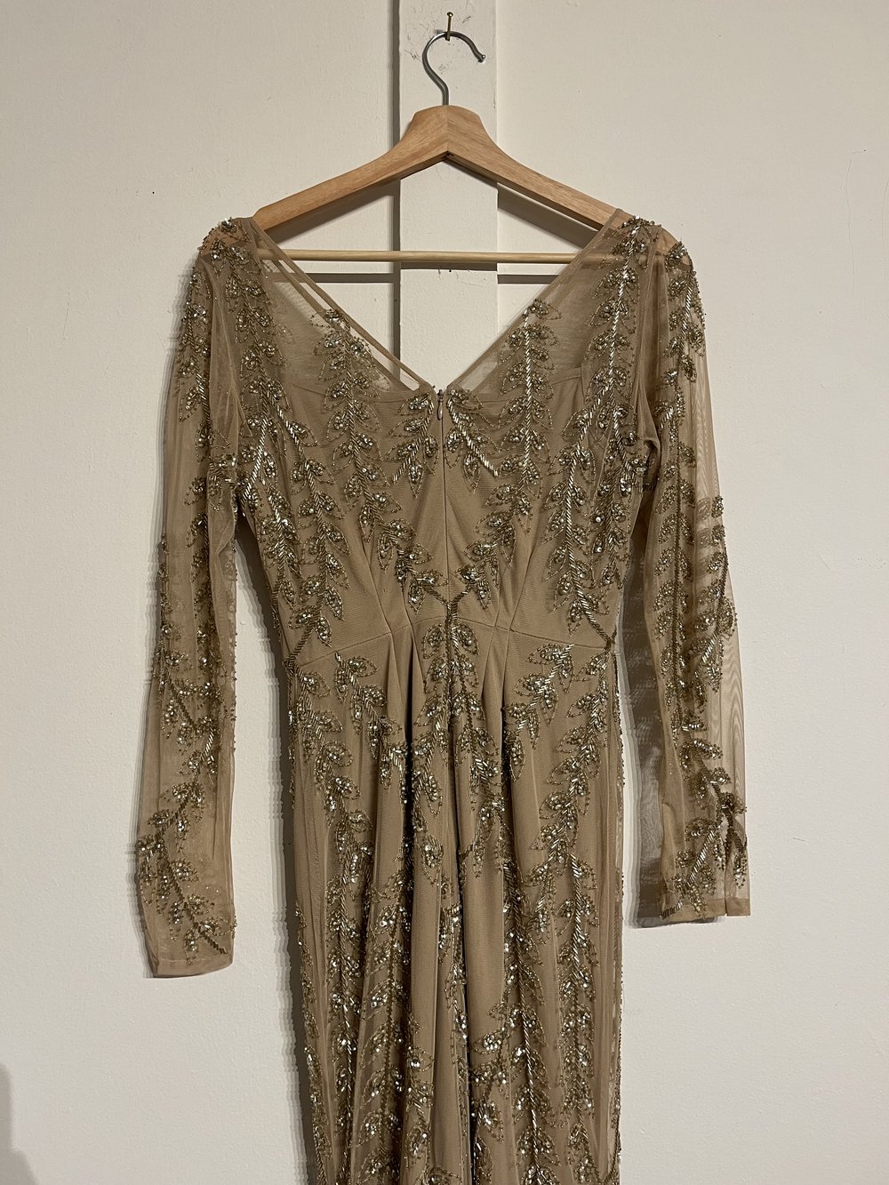 2010's Adrianna Papell Mesh Gown